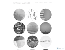 Tablet Screenshot of meghantmcclure.com